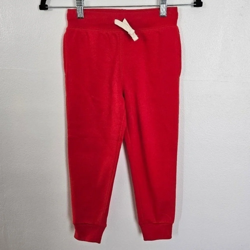 The Childrens Place‎ Red Sweatpants Joggers Pants Kids Size 5/6 Small